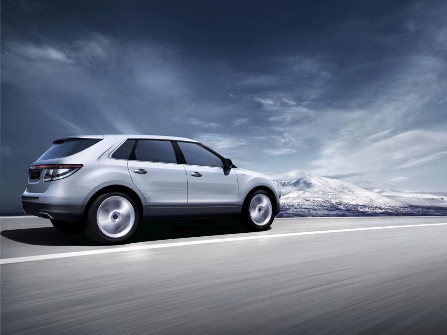  Saab 9-4X BioPower Concept 2008 года  (фото 8 из 80)